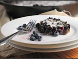 Lemon Blueberry Clafoutis