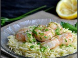 Lemon Pepper Shrimp Scampi