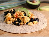 Meatless Monday: Black Bean Breakfast Burrito