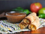 Meatless Monday: Creamy Corn and Pepper Taquitos