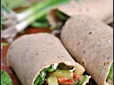 Meatless Monday: Crunchy Veggie Wraps