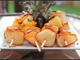 Meatless Monday: Teriyaki Tofu and Pineapple Kebabs + Weekly Menu