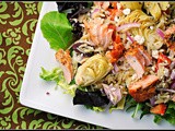 Mediterranean Salmon Salad + Weekly Menu
