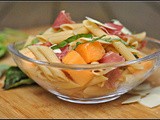 Melon and Prosciutto Pasta Salad + Weekly Menu