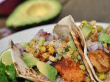 Mexican Street Corn Chicken Tacos + Weekly Menu