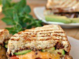 Mexican-Style Grilled Vegetable Sandwiches + Weekly Menu