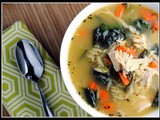 Money Matters: Lemon Chicken Orzo Soup