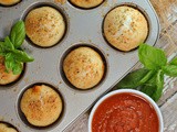 Muffin Tin Pizza Bombs + Weekly Menu