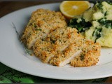 Mustard-Herb Panko Crusted Chicken Breasts