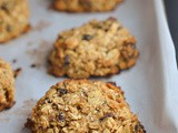 Oatmeal-Almond Breakfast Cookies + Weekly Menu