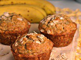 Oatmeal Banana Muffins