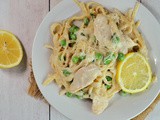 One Pot Creamy Lemon Chicken Pasta