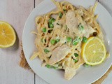 One Pot Creamy Lemon Chicken Pasta