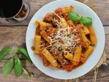 One Pot Rigatoni Bolognese