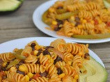 One Pot Wonder Southwest Pasta + Weekly Menu