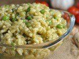 Pea and Pesto Risotto + Weekly Menu