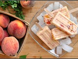 Peaches & Cream Popsicles