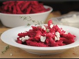 Penne in Roasted Beet Sauce