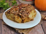 Pumpkin French Toast Casserole + Weekly Menu