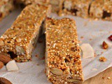 Quinoa Coconut Granola Bars