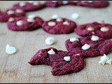 Red Velvet White Chocolate Chip Cookies for Jessica’s Wedding Shower