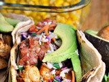 Roasted Beer and Lime Cauliflower Tacos with Cilantro Coleslaw