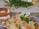 Roasted Cauliflower Salad with Creamy Lemon Dressing