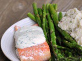 Salmon with Creamy Dill Sauce