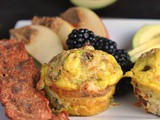 Sausage Pizza Egg Muffins {Paleo & Whole30} + Weekly Menu