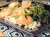 Sesame-Orange Shrimp + Weekly Menu