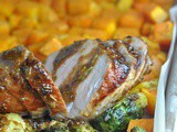 Sheet Pan Balsamic Pork Tenderloin with Fall Vegetables