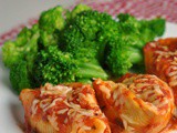 Shrimp-Stuffed Shells + Weekly Menu