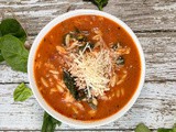 Simple Italian Sausage and Orzo Soup