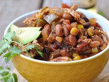 Slow Cooker Summer Chili + Weekly Menu