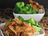 Slow Cooker Teriyaki Chicken + Weekly Menu