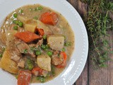 Slow Cooker White Wine Chicken Stew