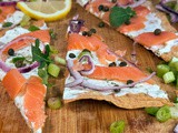 Smoked Salmon Flatbread