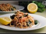 Smoked Salmon Kale Carbonara