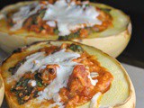 Spaghetti Squash Lasagna with Spinach