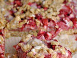 Strawberry Oatmeal Bars