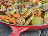 Super Simple Hobo Skillet + Weekly Menu