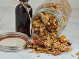Sweet and Salty Fruit and Nut Granola