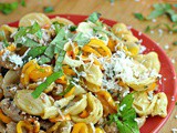 Sweet Pepper Pasta with Sausage