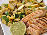 Tilapia and Summer Squash Tacos + Weekly Menu