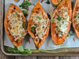 Turkey Taco-Stuffed Sweet Potatoes