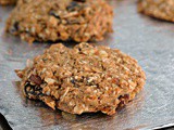 Vegan and Gluten-Free Good Morning Breakfast Cookies + Weekly Menu