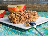 Vegan Apple Cinnamon Baked Oatmeal