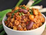 Vegan Jambalaya + Weekly Menu