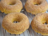 Vegan Pumpkin Cinnamon Sugar Donuts