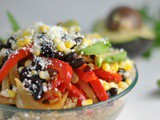 Vegetarian Quinoa Fajita Bowls + Weekly Menu